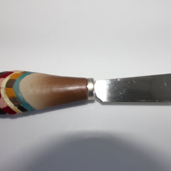 Thanksgiving Turkey Dip Resin Holder with Five Dip/Cheese Spreaders - Picture 5 of 13